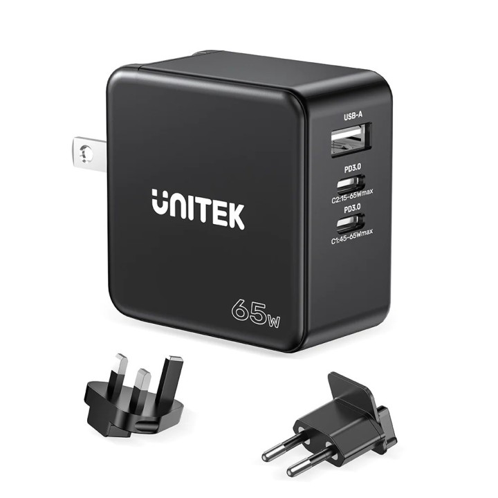 UNITEK P1117B caricabatterie per dispositivi mobili nero