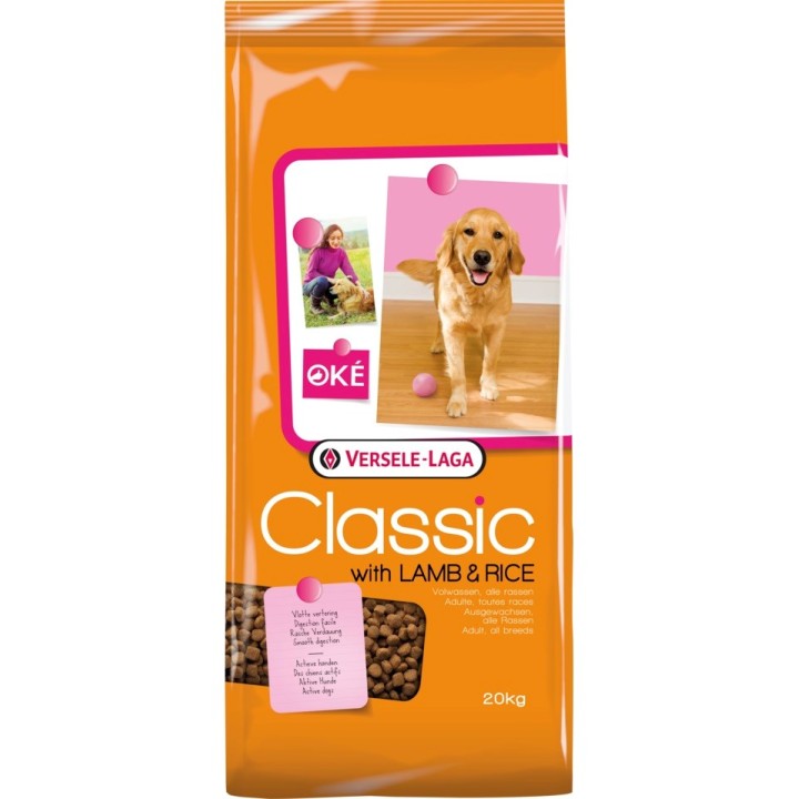 VERSELE-LAGA Classic Agnello & Riso - cibo secco per cani - 20 kg