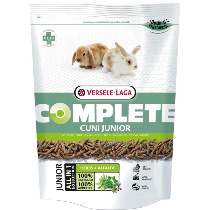VERSELE LAGA Complete Cuni Junior - Cibo per conigli - 500 g