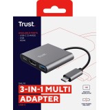 Trust Dalyx USB 3.2 Gen 1 (3.1 Gen 1) Type-C Alluminio nero