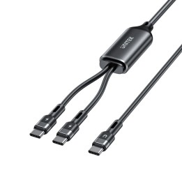 UNITEK USB-C cavo in silicone 2 in 1 PD 100W 1.8M