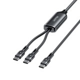 UNITEK USB-C cavo in silicone 2 in 1 PD 100W 1.8M