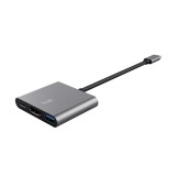 Trust Dalyx USB 3.2 Gen 1 (3.1 Gen 1) Type-C Alluminio nero