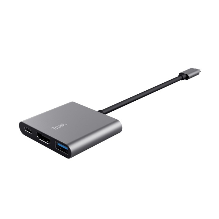 Trust Dalyx USB 3.2 Gen 1 (3.1 Gen 1) Type-C Alluminio nero