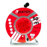 VERTEX PB50METAL Cavo di prolunga 50 m 3x2 5 mm 3000 W IP44 nero