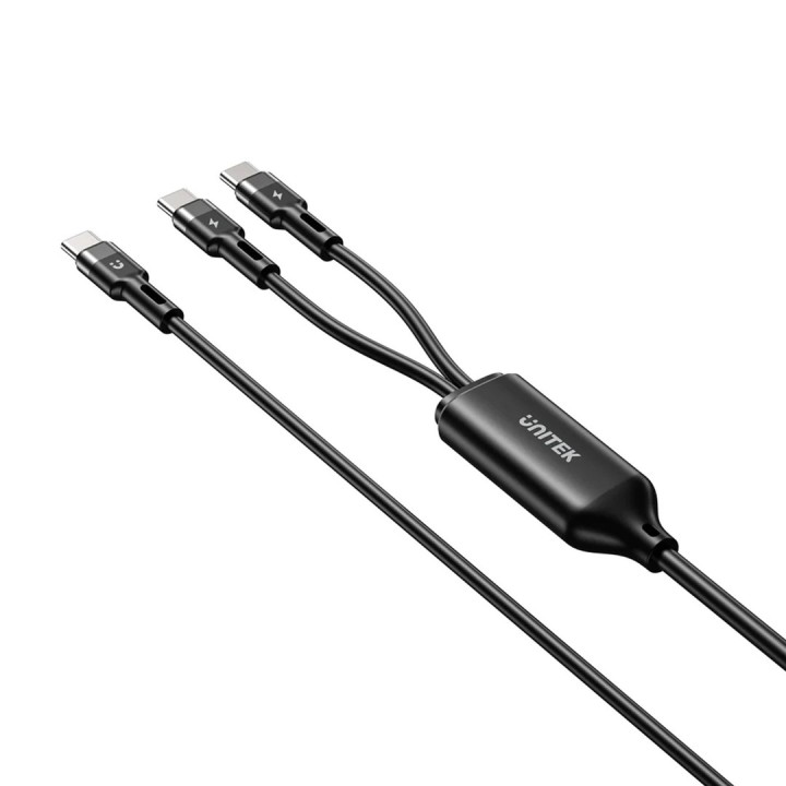UNITEK USB-C cavo in silicone 2 in 1 PD 100W 1.8M
