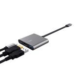 Trust Dalyx USB 3.2 Gen 1 (3.1 Gen 1) Type-C Alluminio nero