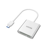 UNITEK Y-9313 Lettore di schede USB 3.2 Gen 1 (3.1 Gen 1) Argento