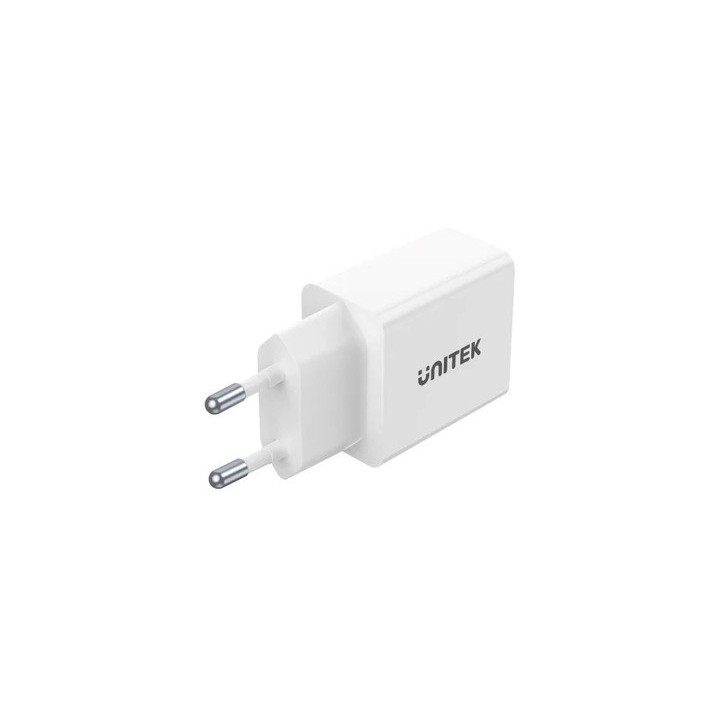 Unitek P1113A-EU - caricabatterie 2X USB-A 12W bianco
