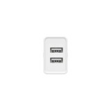 Unitek P1113A-EU - caricabatterie 2X USB-A 12W bianco