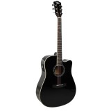 V-TONE VEAG1 CE BK - 4/4 chitarra elettroacustica nero