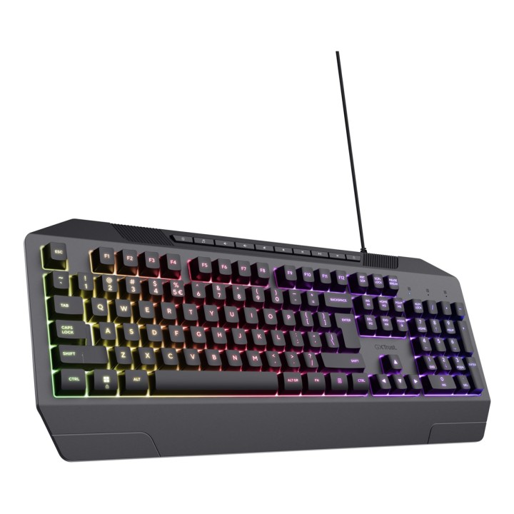 Trust GXT 836 Evocx tastiera Gaming USB QWERTY US inglese nero