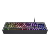 Trust GXT 836 Evocx tastiera Gaming USB QWERTY US inglese nero
