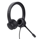 Trust HS-150 Cuffia cablata archetto ufficio/call center nero