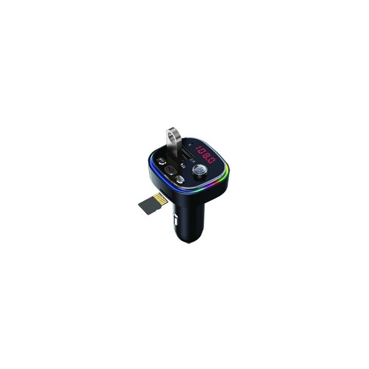 Vakoss TC-B439K FM trasmettitore 87.5 - 108 MHz Bluetooth/USB nero