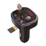 Vakoss TC-B439K FM trasmettitore 87.5 - 108 MHz Bluetooth/USB nero