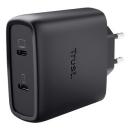 Trust Maxo 65W Caricabatteria 2 porte USB-C GaN