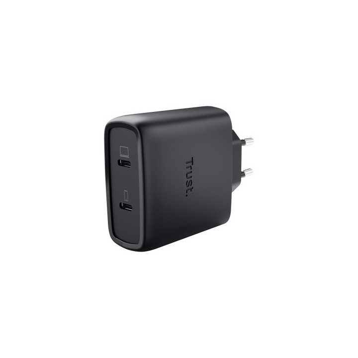 Trust Maxo 65W Caricabatteria 2 porte USB-C GaN
