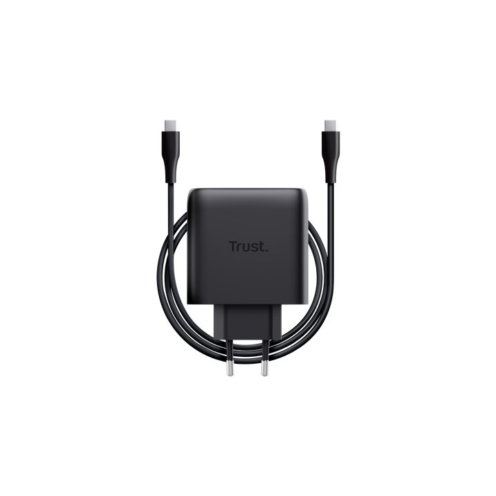 Trust Maxo 65W Caricabatteria 2 porte USB-C GaN