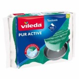 Spugna abrasiva Vileda Pur Active 2 pz