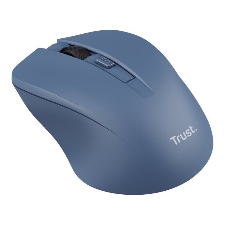 Trust Mouse silenzioso Mydo ambidestro RF wireless ottico 1800 DPI