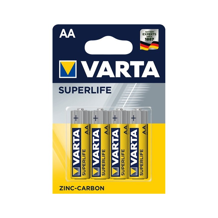 Varta SUPERLIFE Batteria monouso AA Zinco-carbonio