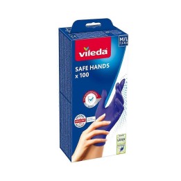 VILEDA Safe Hands – guanti in nitrile M/L 100 pcs