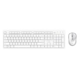 Trust Ody II Wireless US - set (tastiera + mouse) bianco