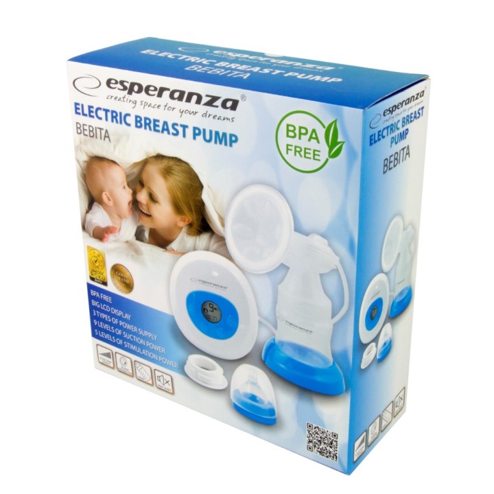 Esperanza ECM001B Tiralatte 1550 ml elettrico