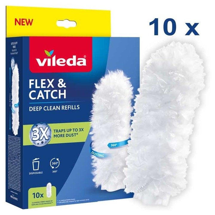 Vileda Ricambi per pattumiera Flex&Catch 10 pcs.