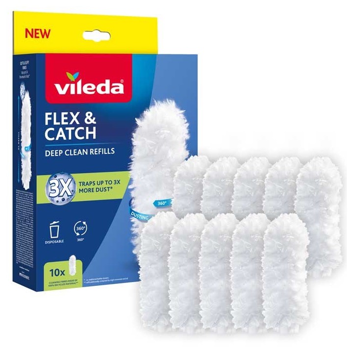 Vileda Ricambi per pattumiera Flex&Catch 10 pcs.