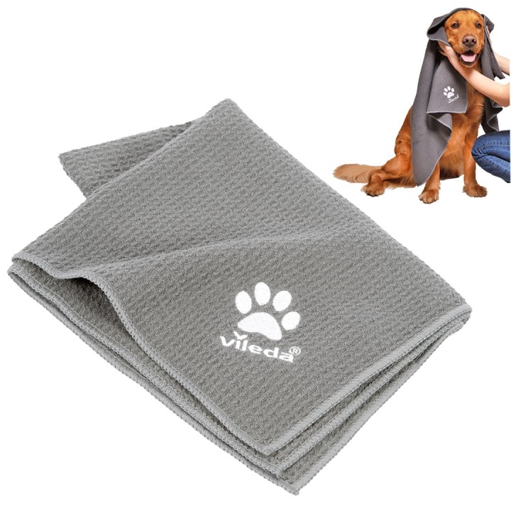 Vileda PET PRO L Asciugamano per animali in microfibra