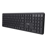 Trust Vaiya US Nero USB + RF wireless + Bluetooth - tastiera
