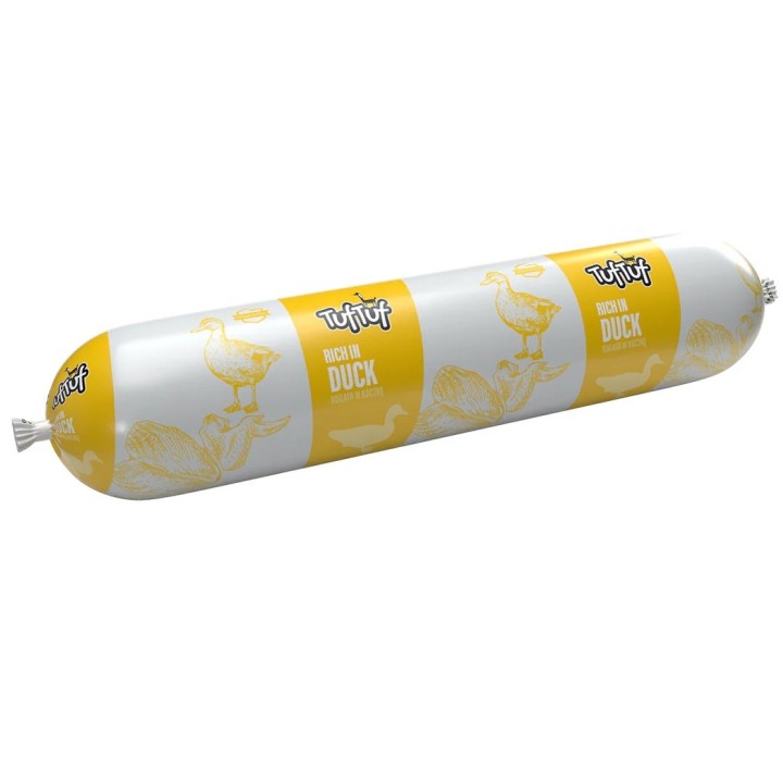 TUF TUF Barretta di anatra - cibo umido per cane - 900g