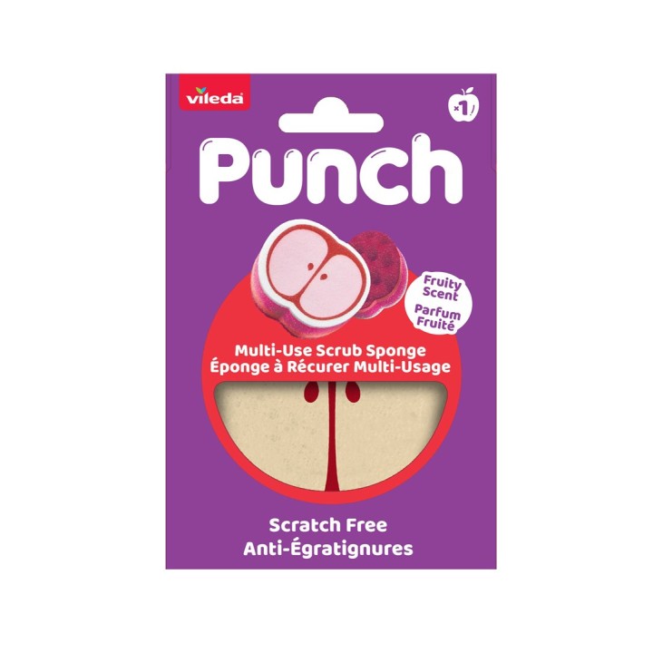 Vileda Spugna multiuso Punch – Mela 1 pezzo