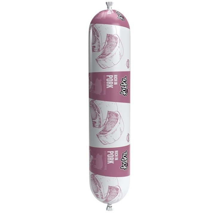 TUF TUF Barretta di maiale - cibo umido per cane - 900g