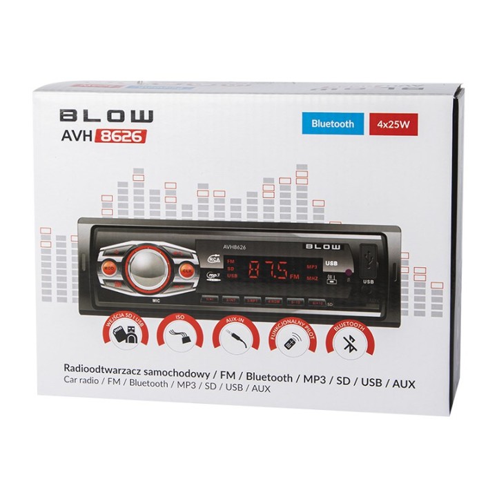 BLOW AVH-8626 Auto nero