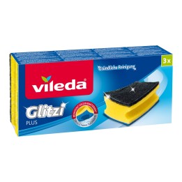 Spugna profilata Vileda Glitzi Plus 3 pezzi