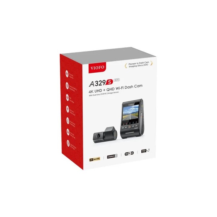 VIOFO A329S 2CH GPS registratore video