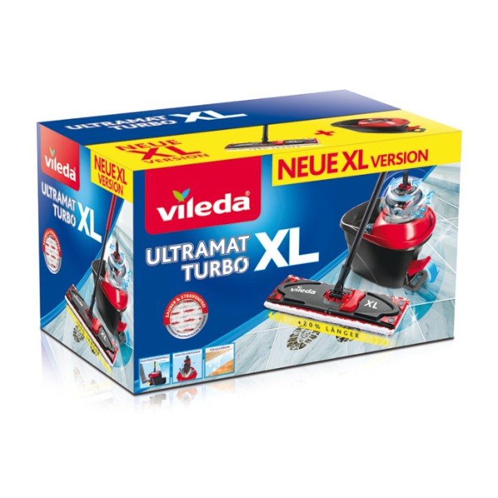 Mocio con strizzatore Vileda Ultramax Turbo XL