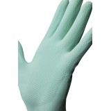Vileda Guanti per le faccende domestiche Extra Sensation Verde Cotone Lattice 1 pz