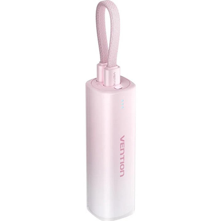 Powerbank Vention 20W USB-C Lightning 5000mAh ROSA