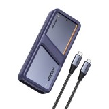 Custodia Ugreen M.2 NVMe SSD D703 USB4 grigio