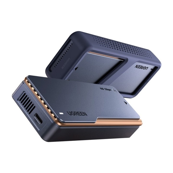Custodia Ugreen M.2 NVMe SSD D703 USB4 grigio
