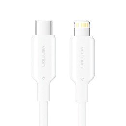 Cavo USB-C to Lightning 3A 480Mbps 1m bianco