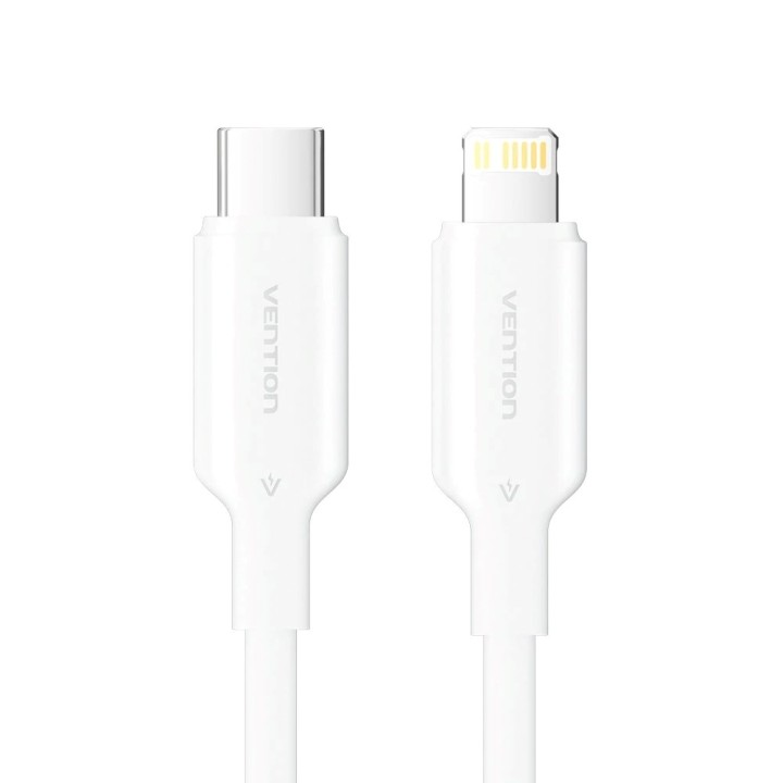 Cavo USB-C to Lightning 3A 480Mbps 1m bianco