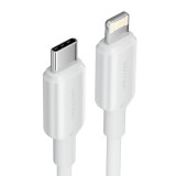 Cavo USB-C to Lightning 3A 480Mbps 1m bianco