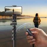 Ugreen bastone selfie con supporto e telecomando LP680 1.8m (nero)