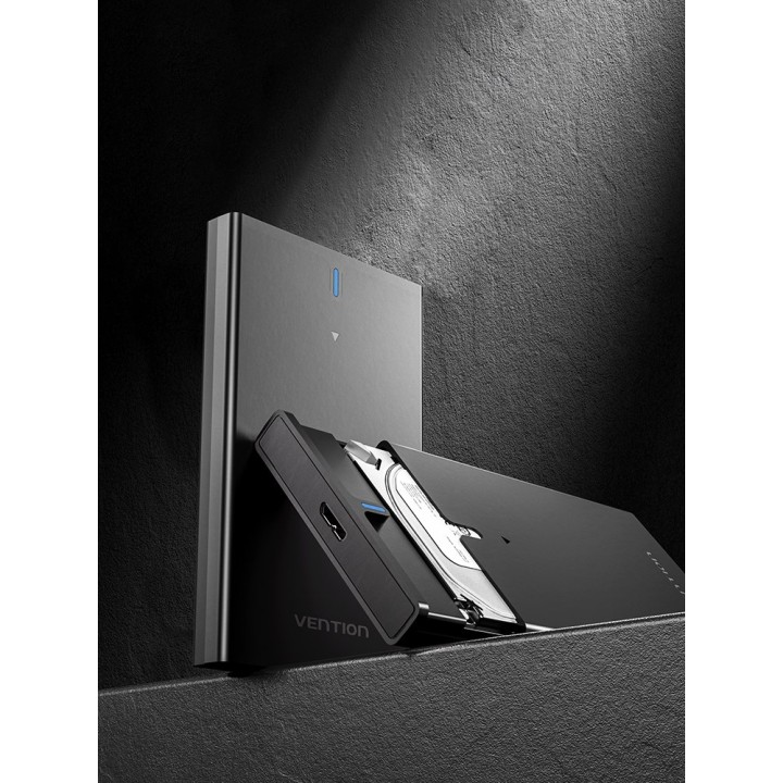 Vention 2.5 Inch SATA custodia disco rigido (USB 3.0 Micro-B) nero