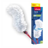 Vileda Pattumiera con manico lungo + 1 ricambio Flex&Catch